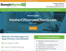 Tablet Screenshot of motherofsorrowschurch.com